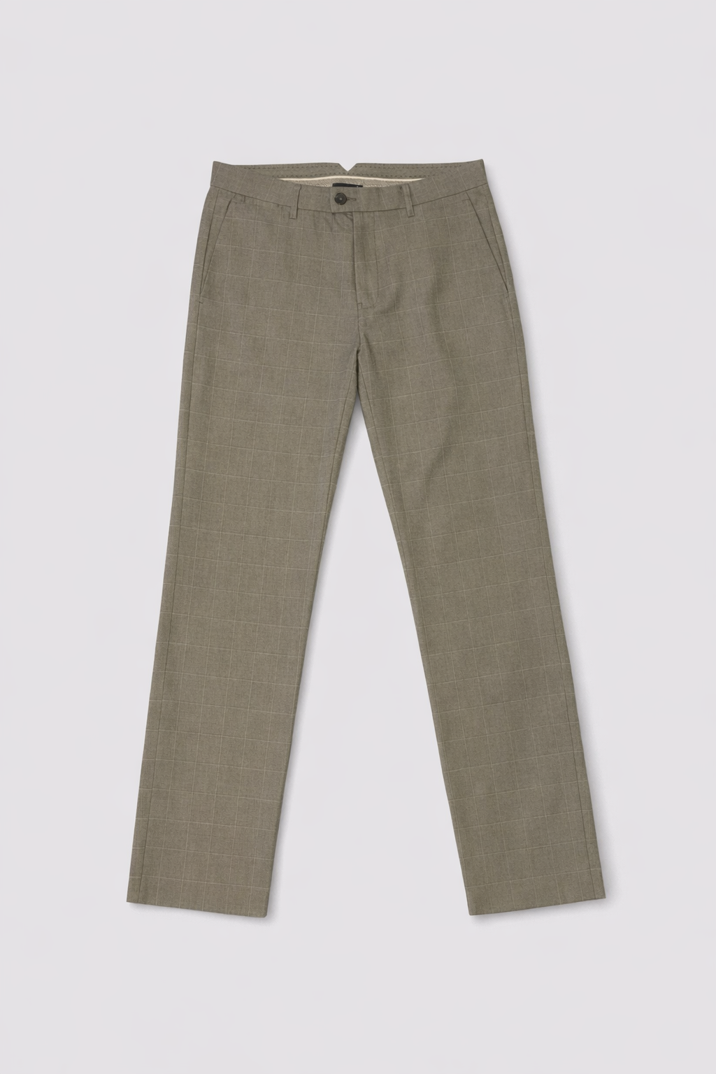 Pantalon Chino à Carreaux Jules - Gris - Taille 40
