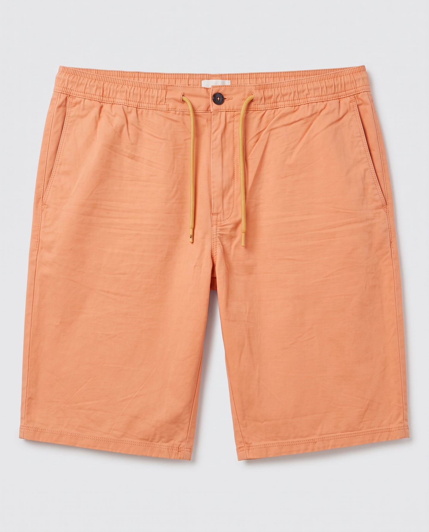 Short ceinture élastique orange