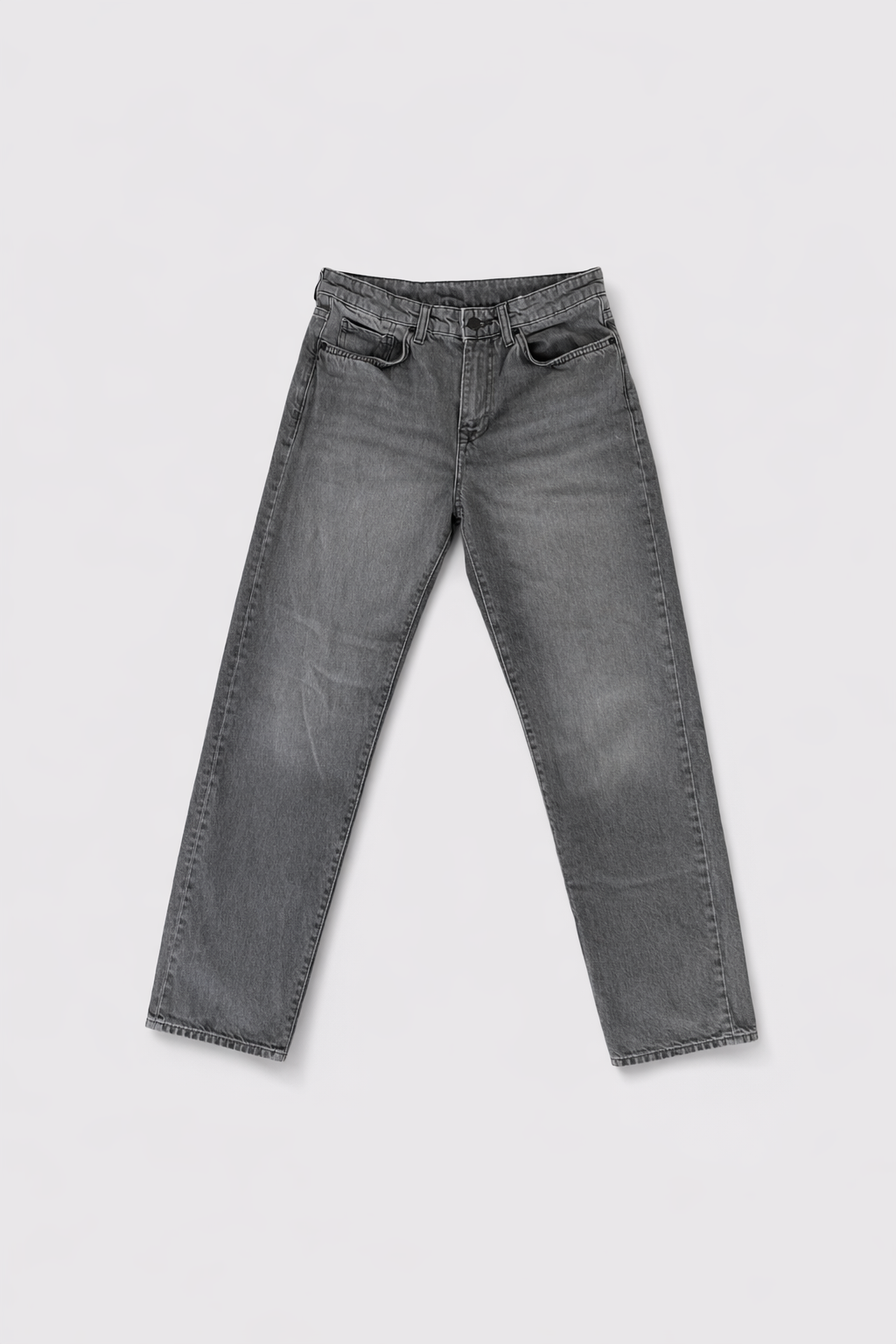 Jean loose gris