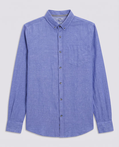 Chemise unie lin