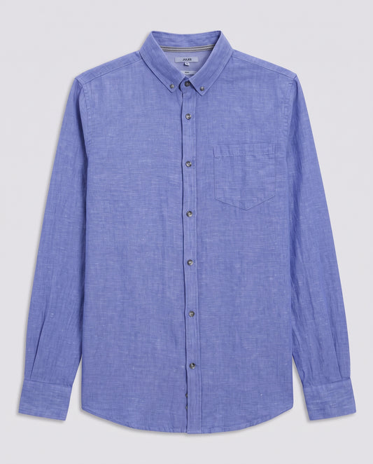 Chemise unie lin