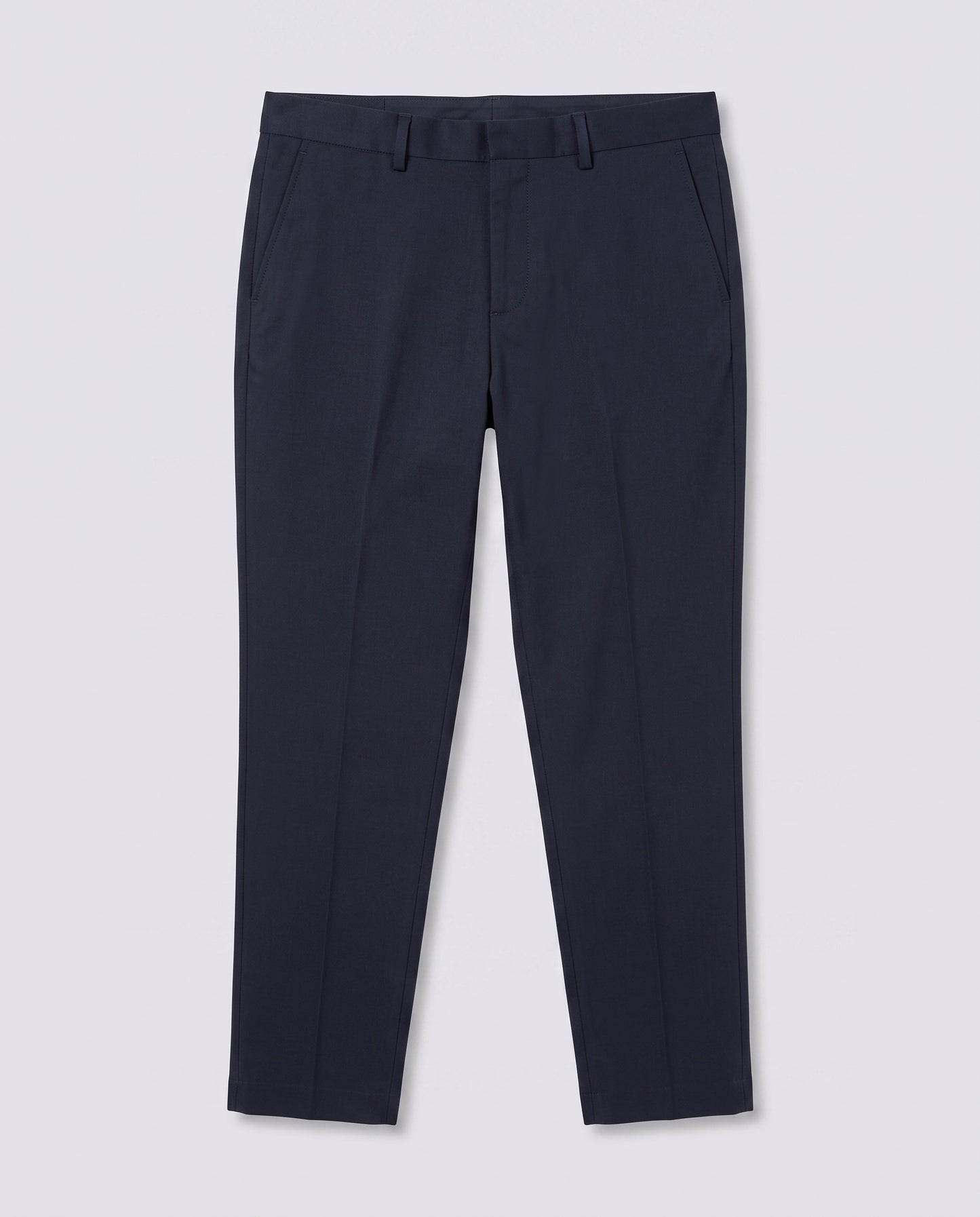 Pantalon costume slim bleu