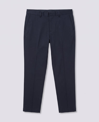 Pantalon costume slim bleu