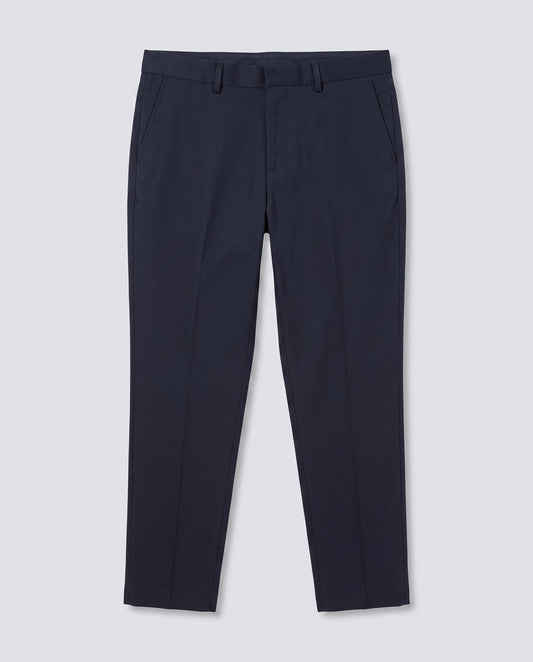 Pantalon costume slim bleu