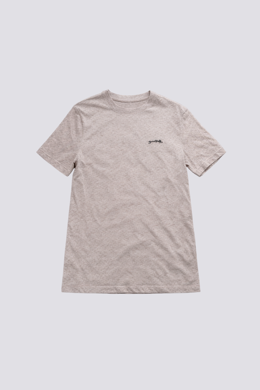 Tee shirt marinière et broderie poitrine