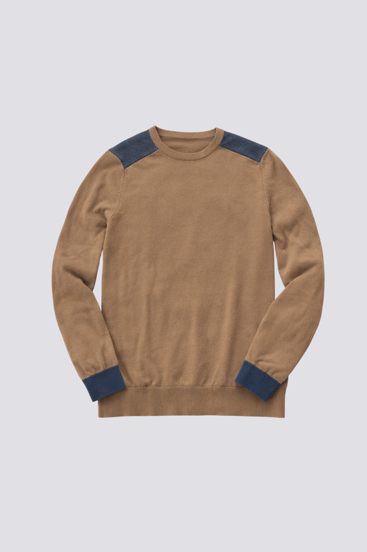 Pull fantaisie épaule