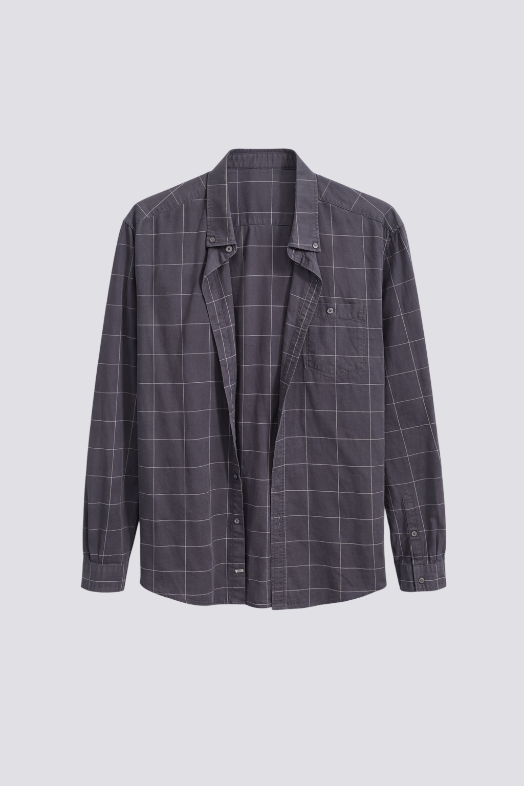 Chemise à carreaux Ajustée