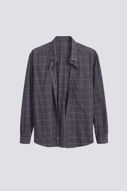 Chemise à carreaux Ajustée