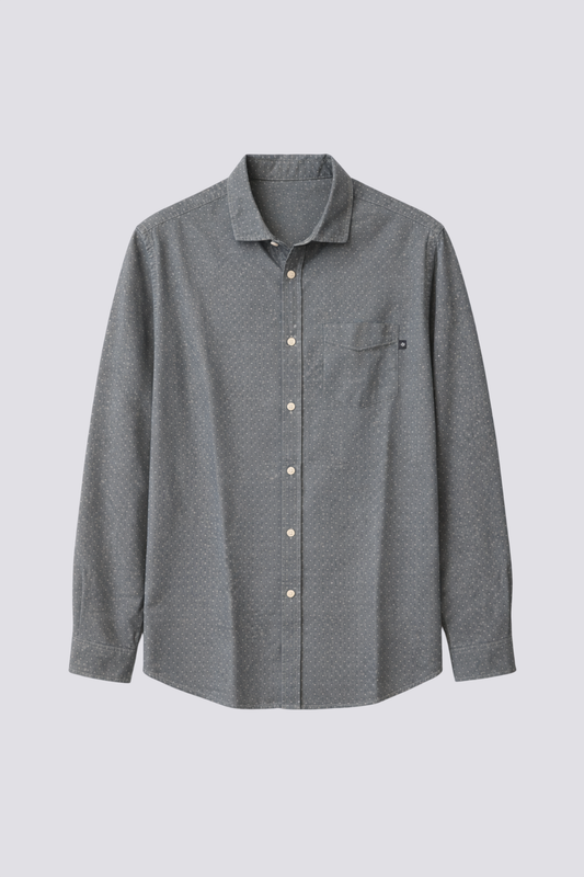 Chemise Brodée Slim