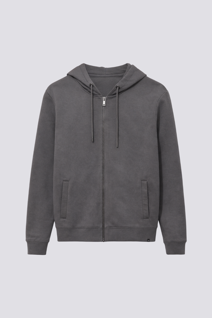 Sweat à capuche zippé