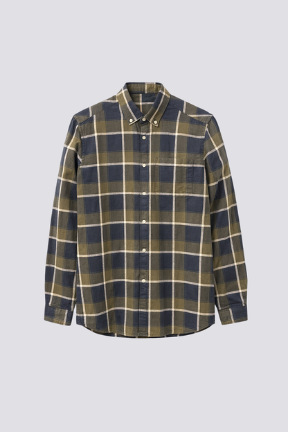 Chemise Oxford à  Carreaux Coton Bio