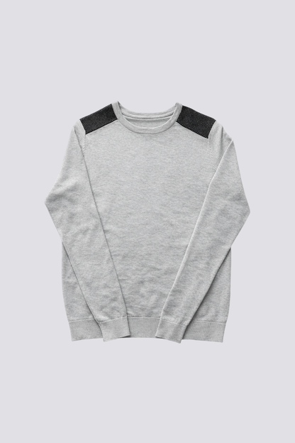 Pull fantaisie épaule