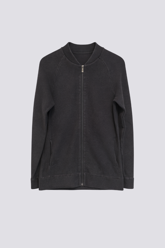 Gilet uni point fantaisie