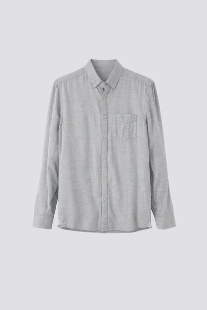 Chemise slim en twill