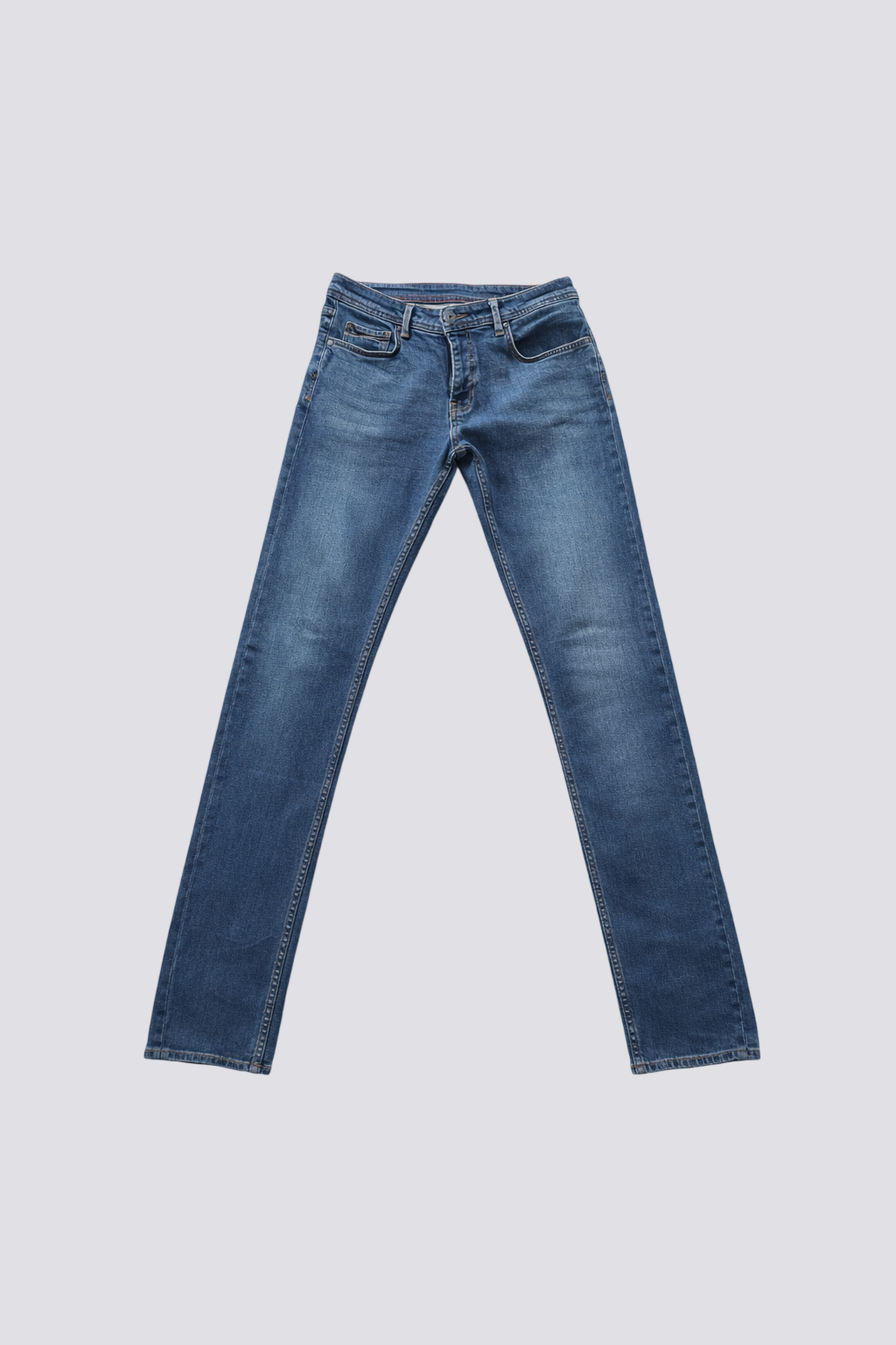 Jean Skinny 4L délavé