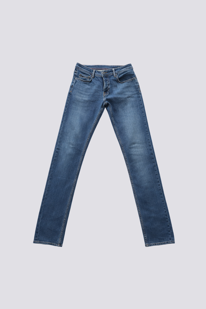 Jean Skinny 4L délavé