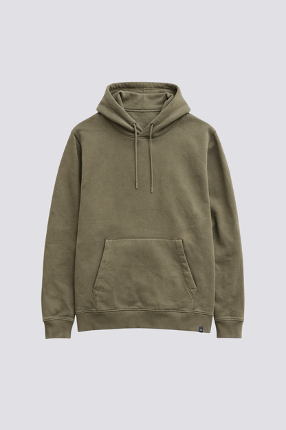 Sweat à capuche uni