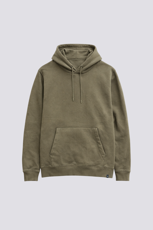 Sweat à capuche uni