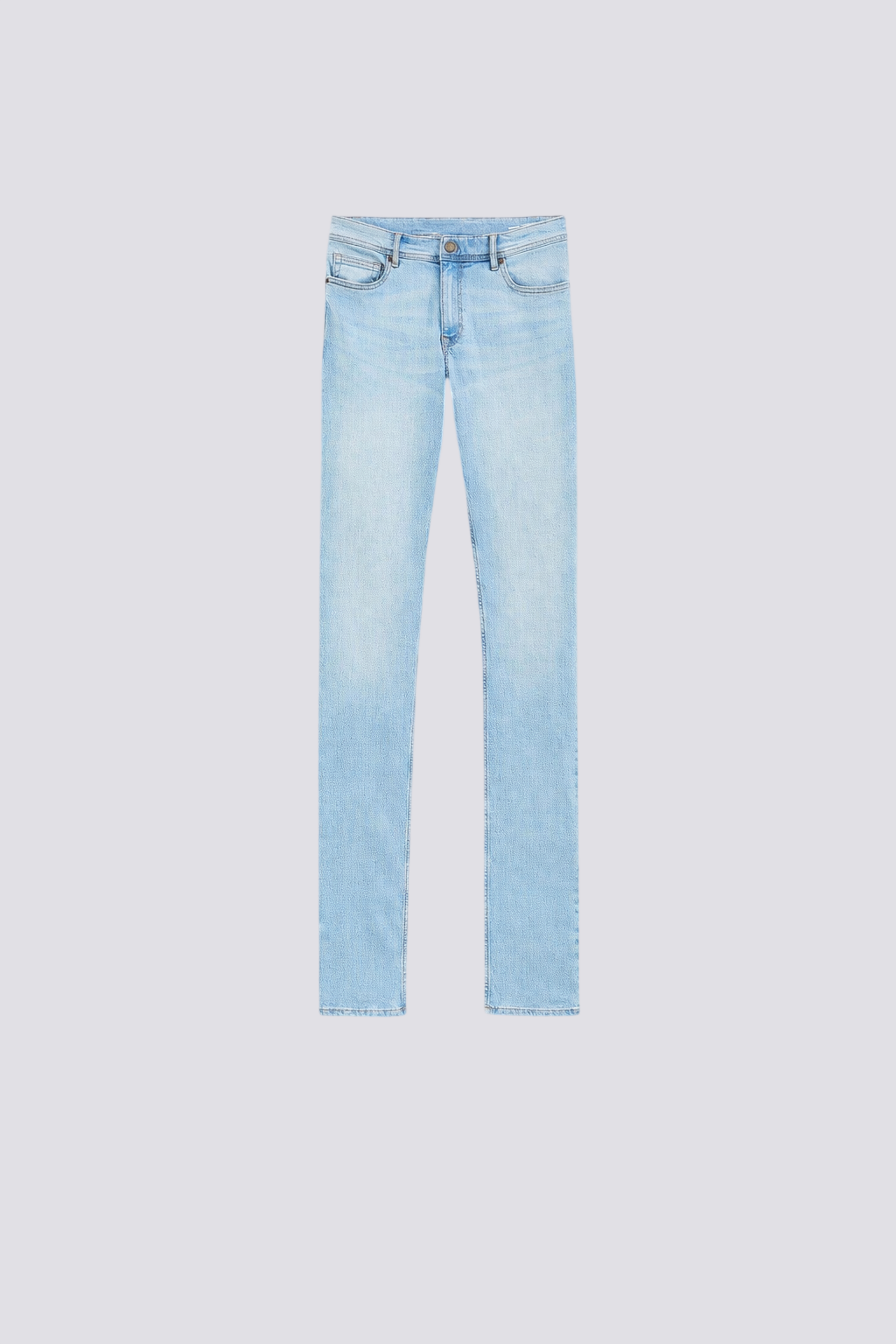 Jean regular en coton et polyester recyclés