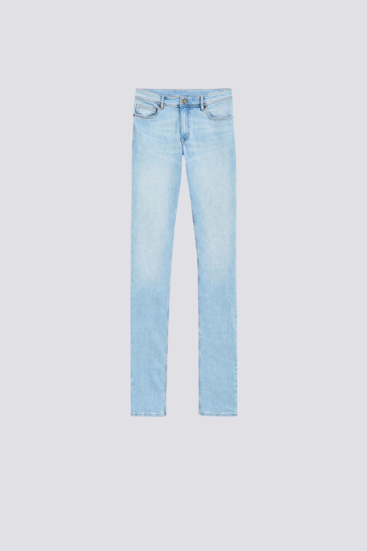 Jean regular en coton et polyester recyclés