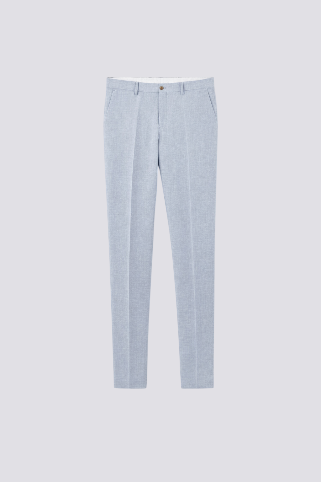 Pantalon de costume contenant du lin slim