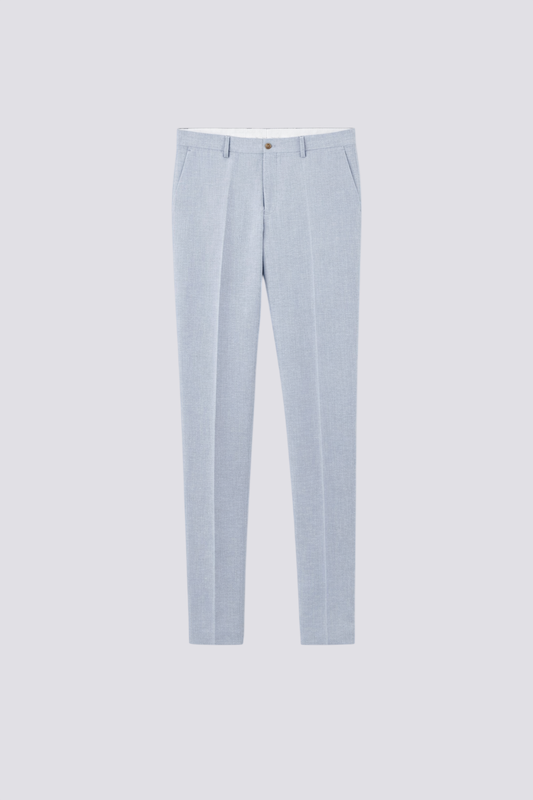 Pantalon de costume contenant du lin slim