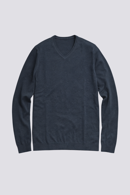 Pull basique col V