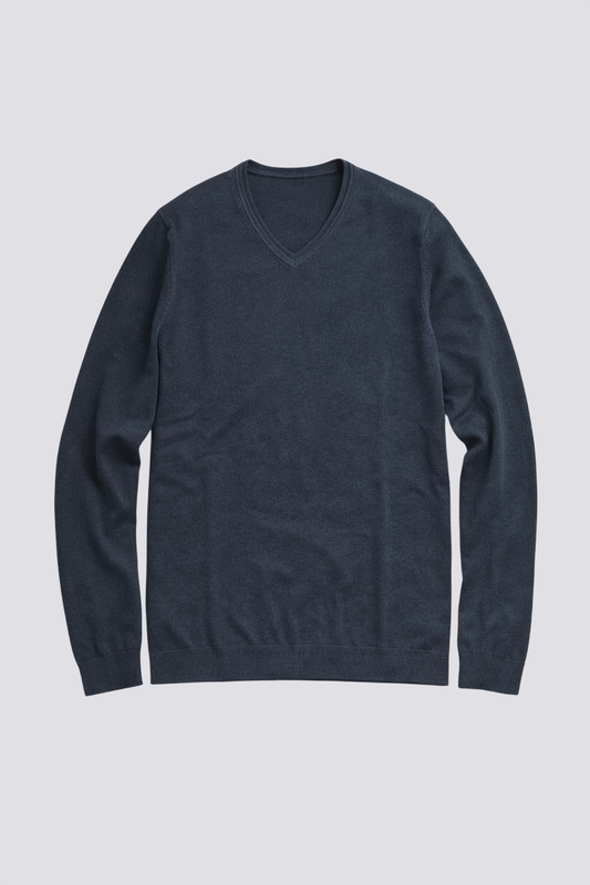 Pull basique col V