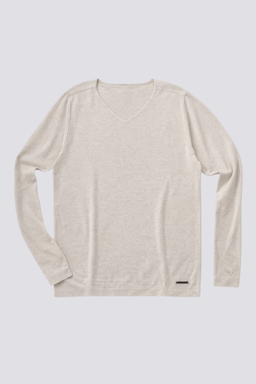 Pull léger col V
