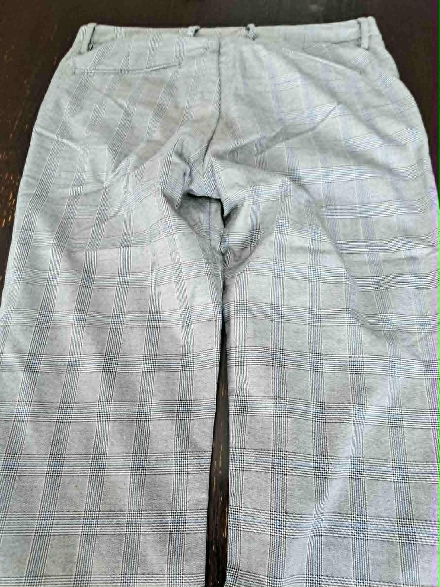 Pantalon à carreaux