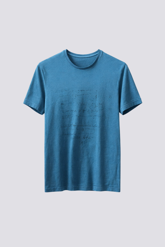 TEE SHIRT BLEU