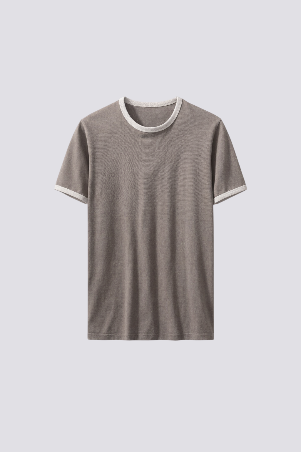 Tee shirt gris marron
