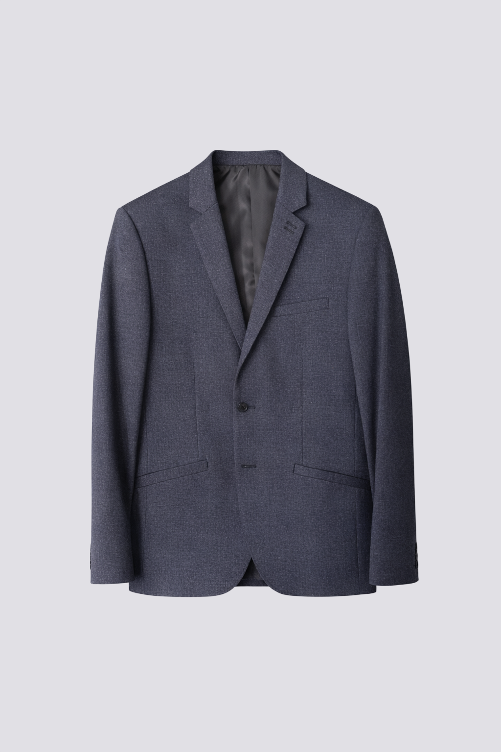 Veste chic marine finement chiné