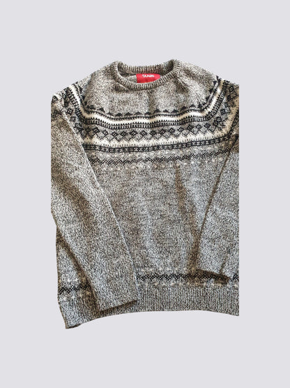 Pull Gris montagne