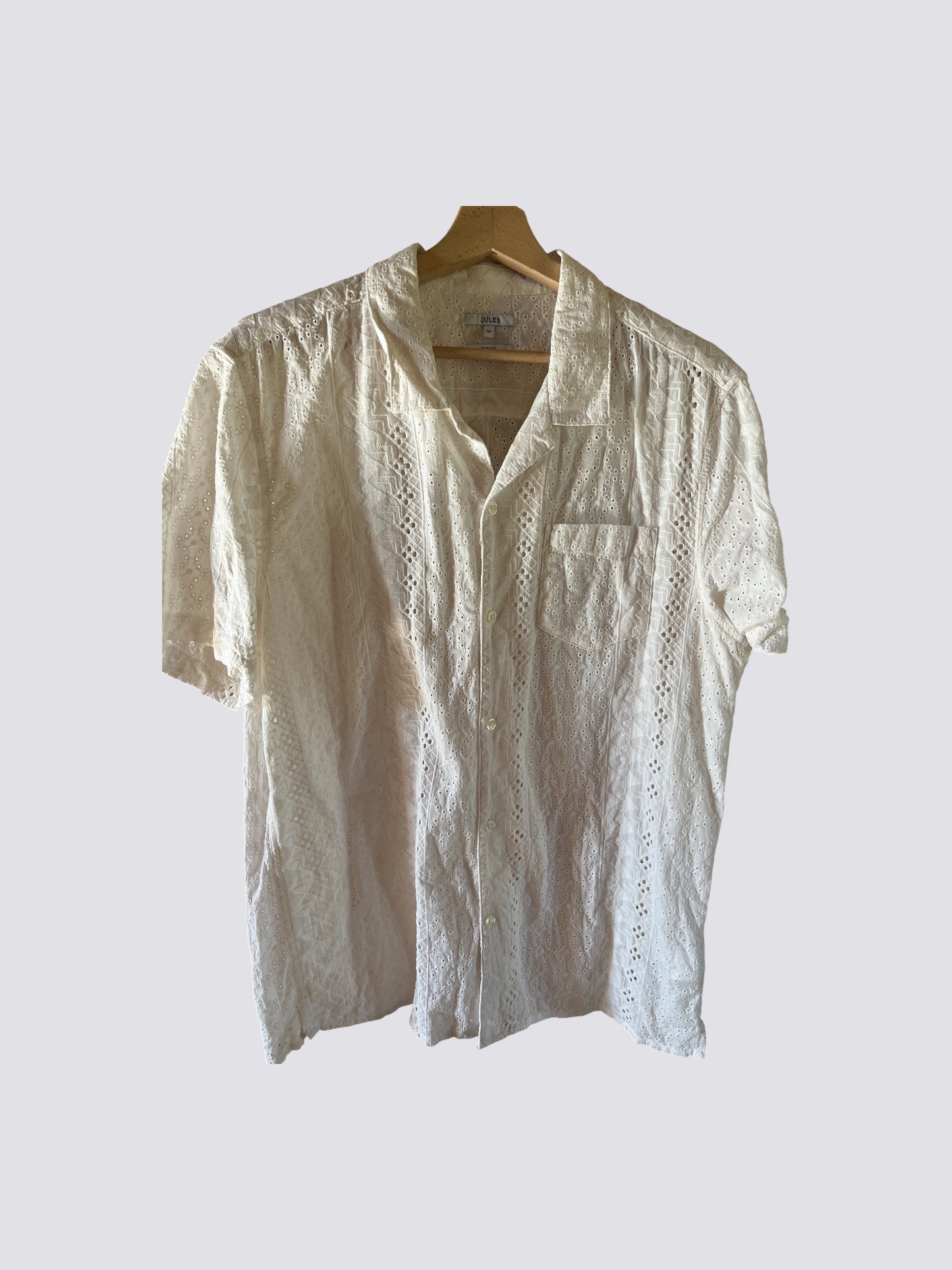 Chemise bohème blanche