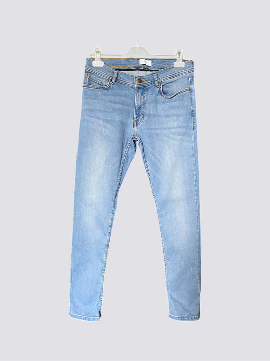 Jean’s (c) bleu clair W38L32 slim et Tom